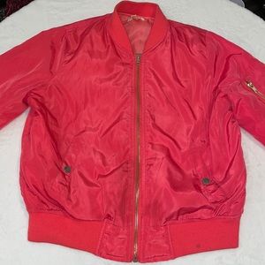 Pink Bomber Jacket